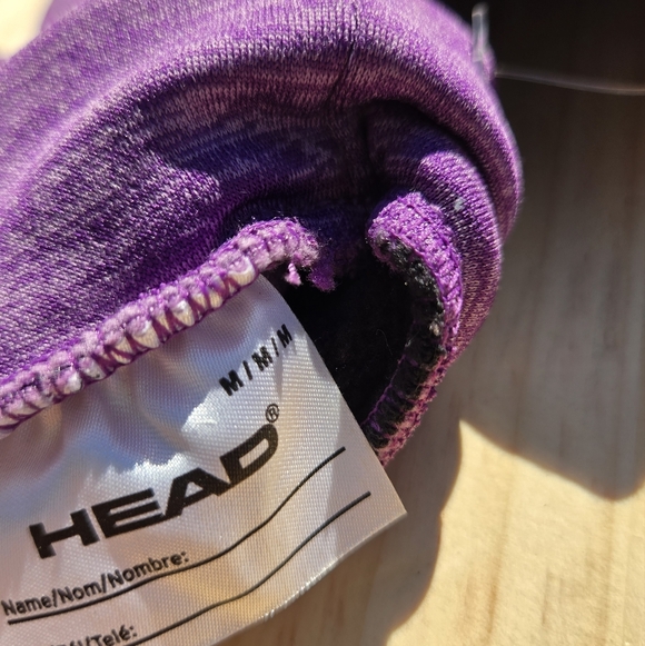 Kids HEAD Touchscreen Gloves, Purple and Black, M - Picture 7 of 8